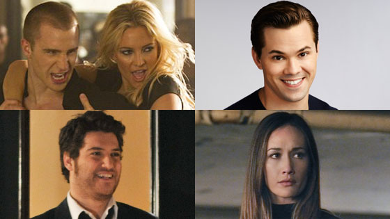 Adam Pally, Happy Endings Maggie Q, Nikita Andrew Rannells, New Normal, Kate Hudson, Glee Adam Pally, Happy Endings Maggie Q, Nikita Andrew Rannells, New Normal, Kate Hudson, Glee